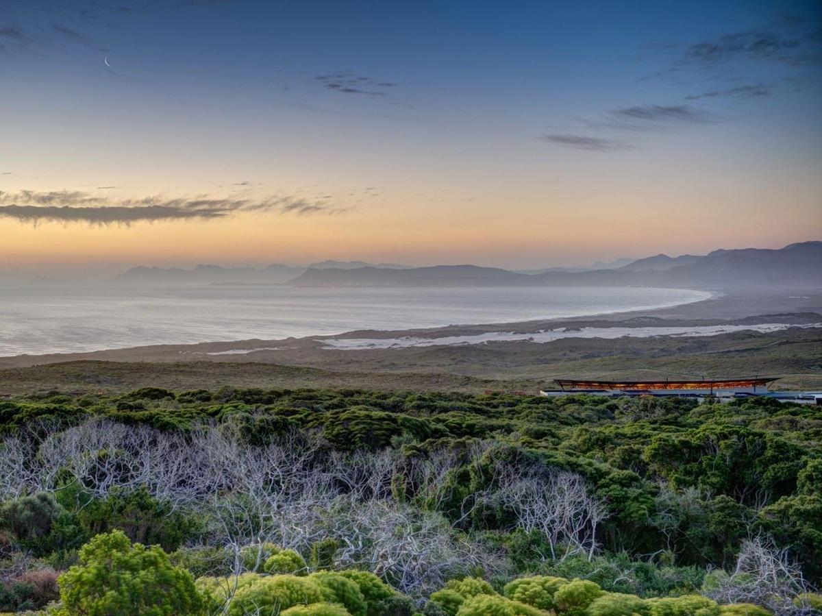 Landscape at Grootbos Forest Lodge in South Africa