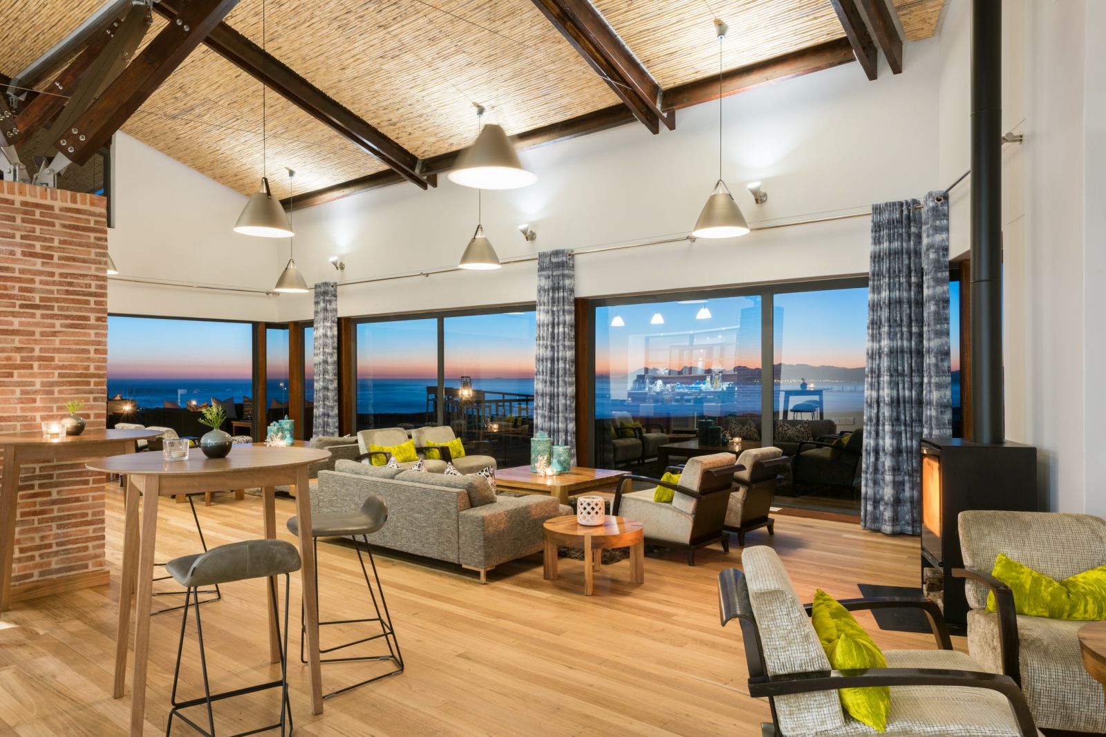 Sitting room at Grootbos Forest Lodge in South Africa