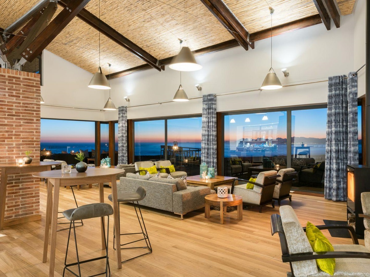 Sitting room at Grootbos Forest Lodge in South Africa