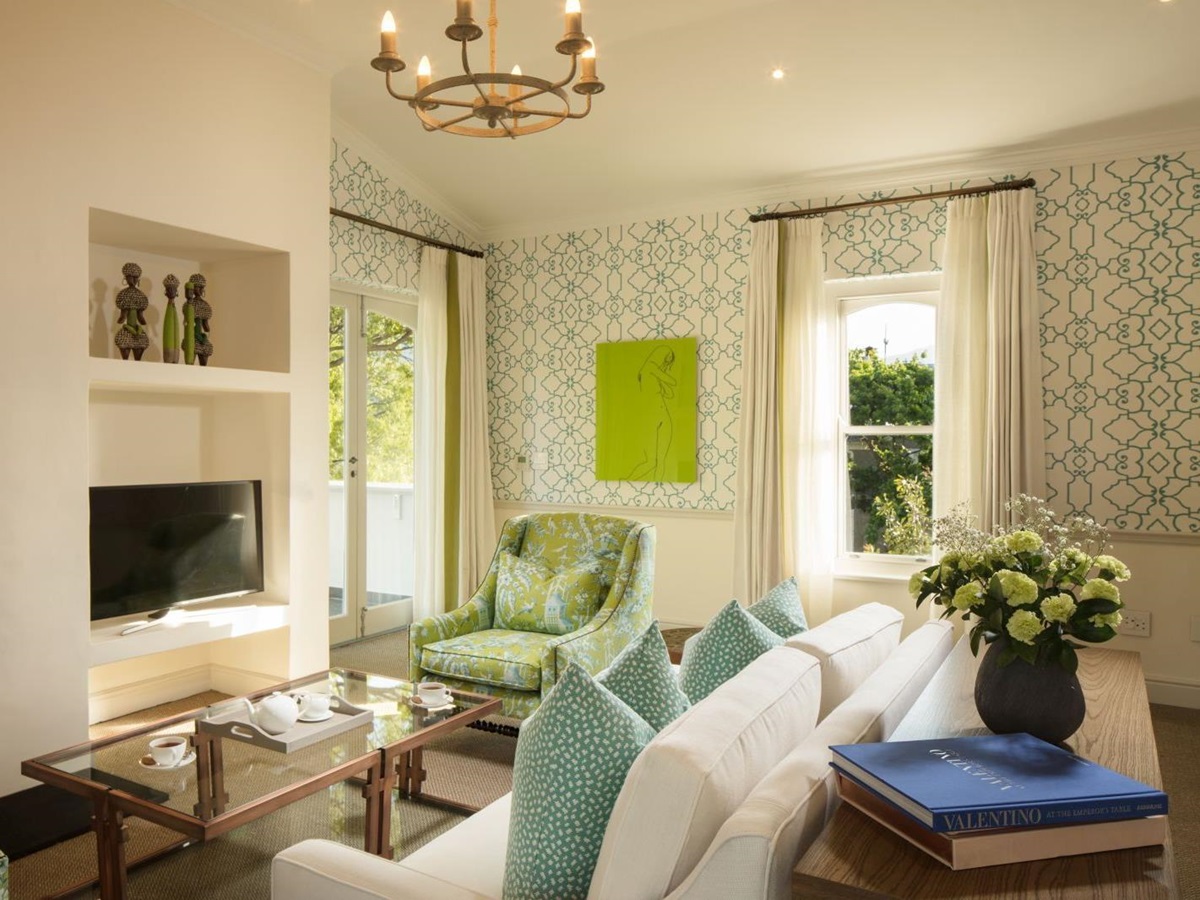 Room three, four quarter suite at Le Quartier Francais in South Africa
