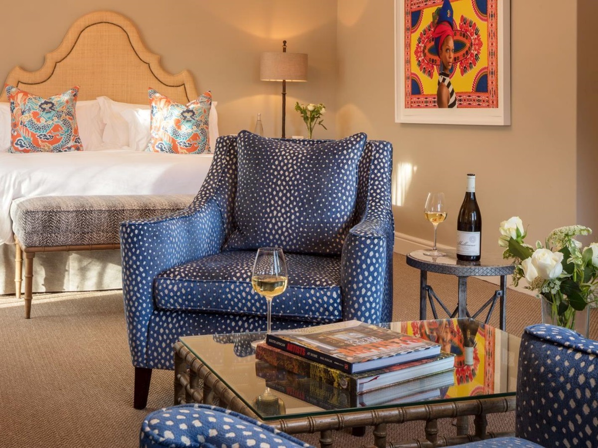 Petite garden suite at Le Quartier Francais in South Africa