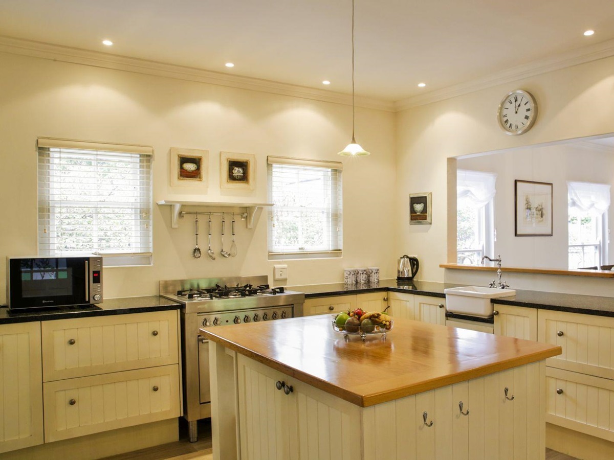 Villa kitchen at Le Quartier Francais in South Africa
