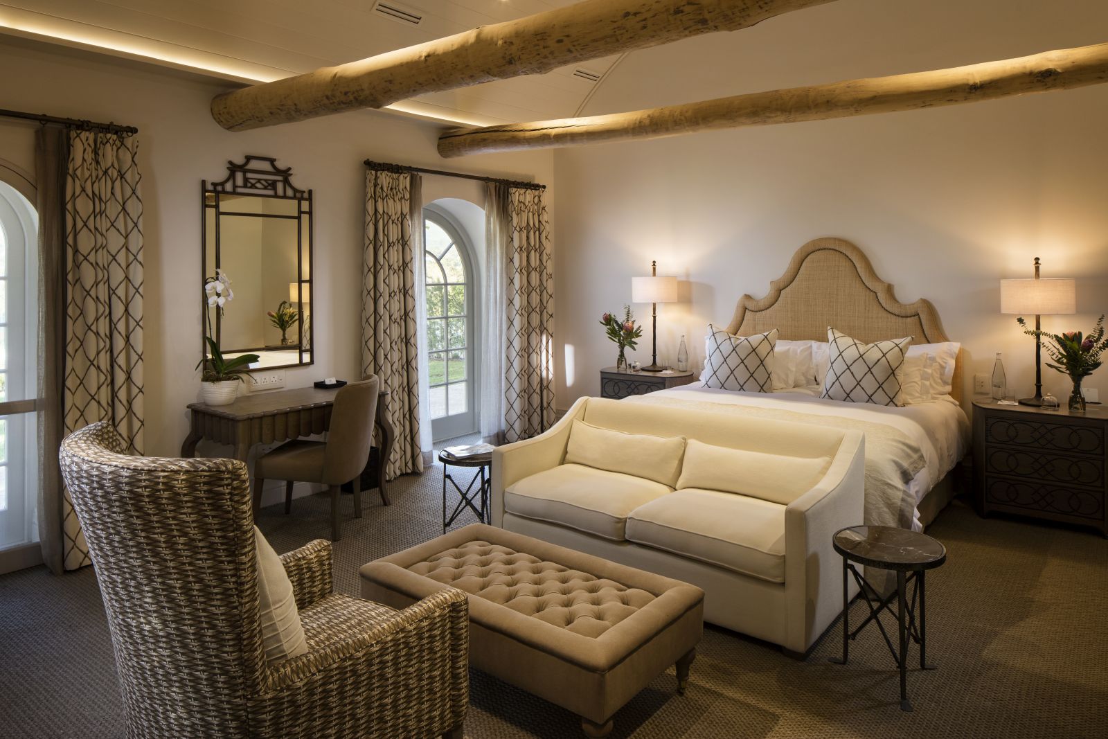 Cellar Cottage executive suite at Leeu Estates in South Africa 