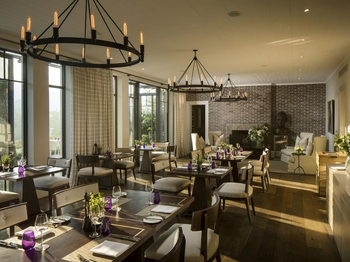Manor House dining room at Leeu Estates in South Africa
