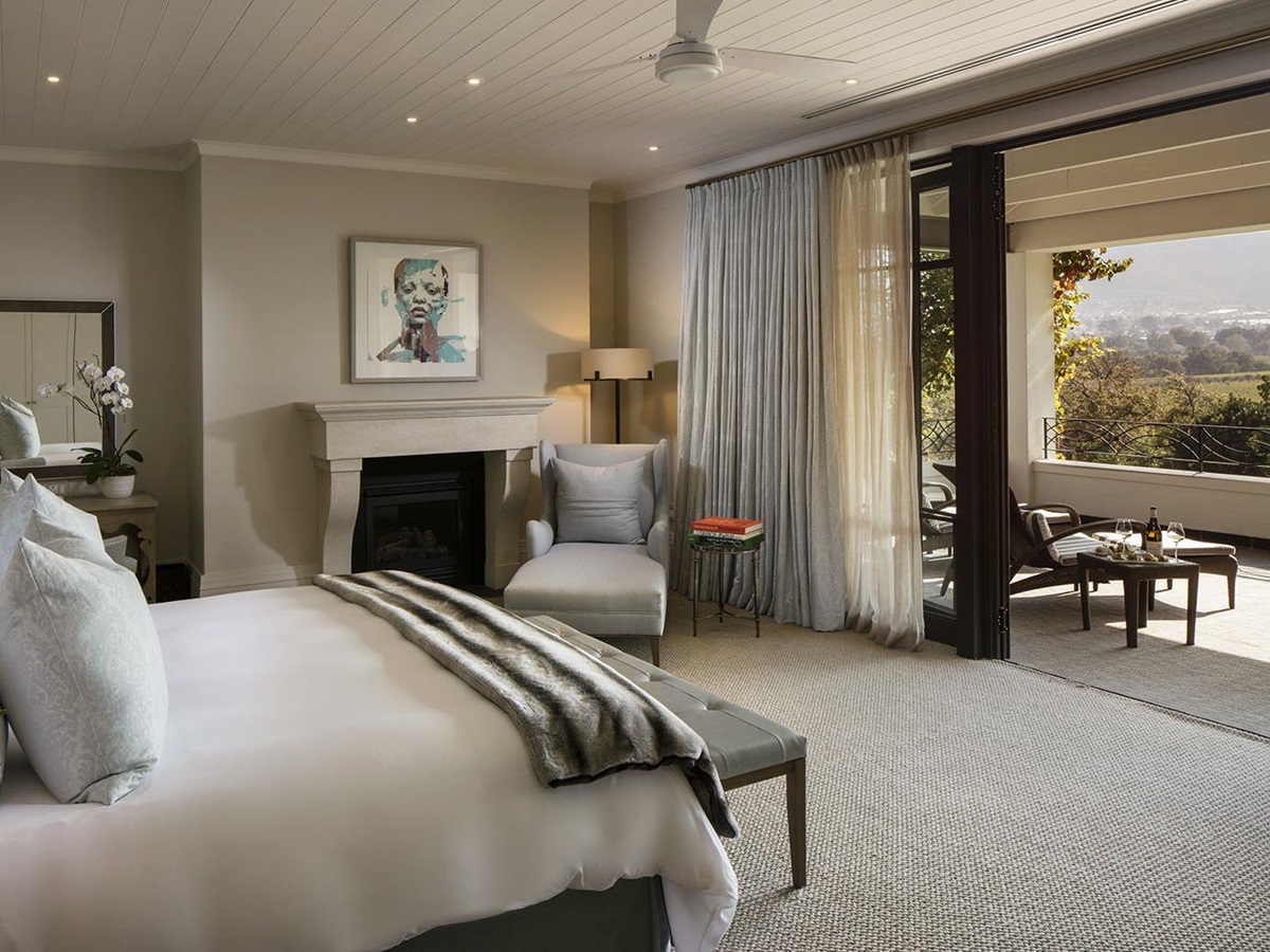 Manor House studio room at Leeu Estates in South Africa