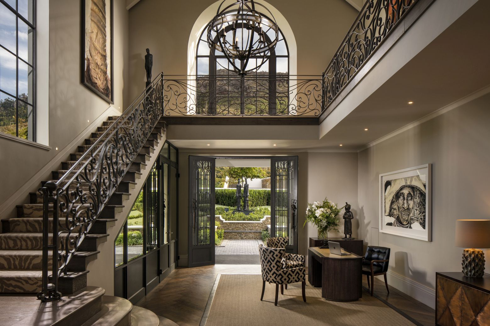 Manor House reception at Leeu Estates in South Africa 