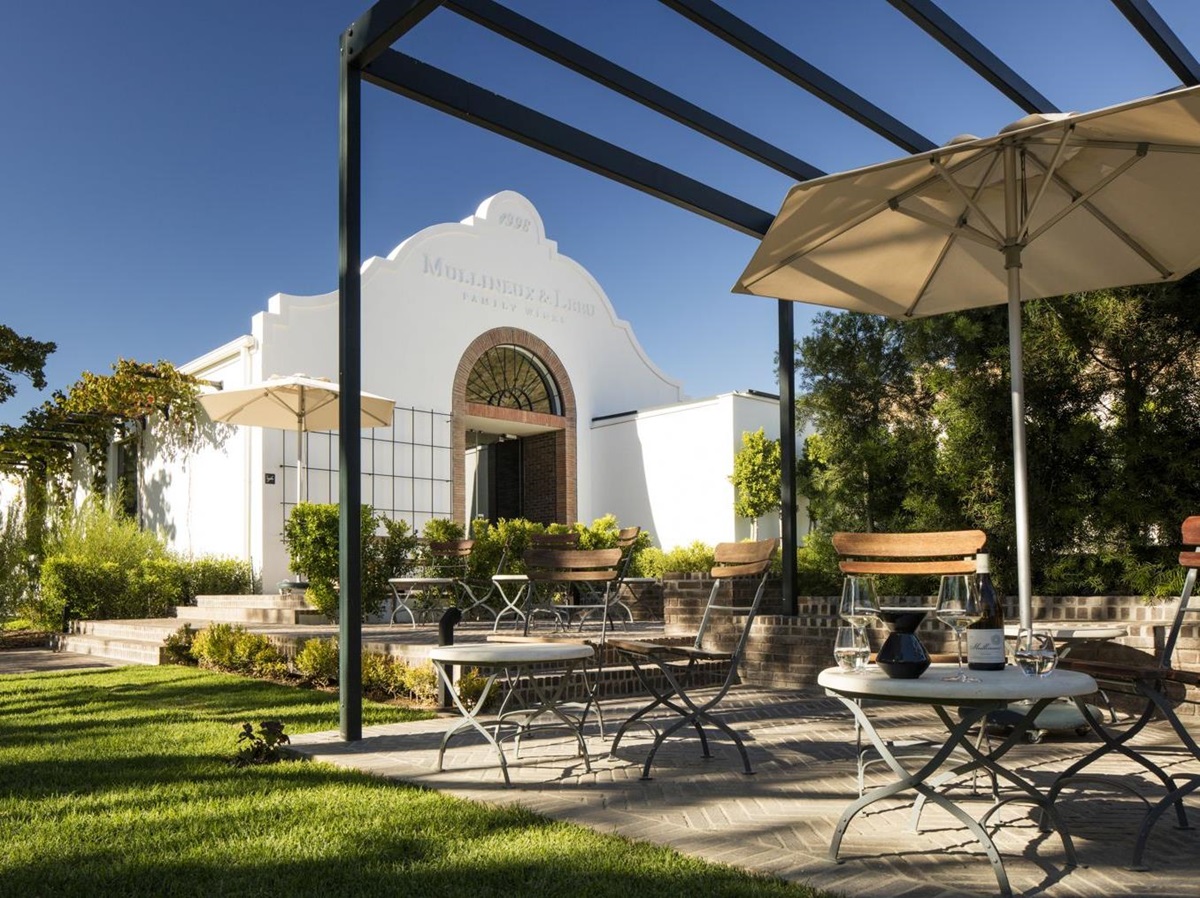 Mullineux and Leeu Family Wines Studio at Leeu Estates in South Africa