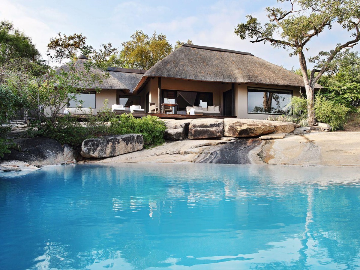 Pool at Londolozi Granite Suites in South Africa
