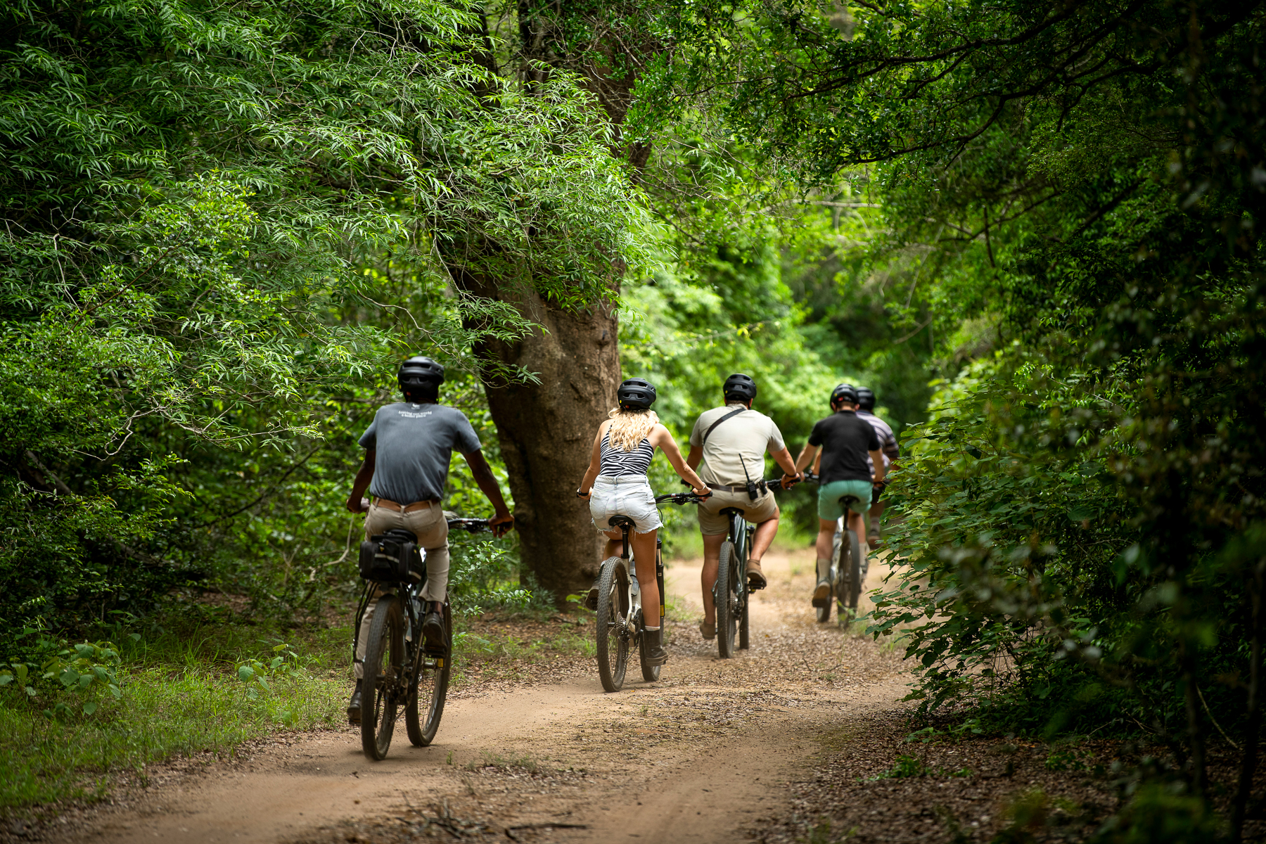 Cycling at Forest Lodge in South Africa