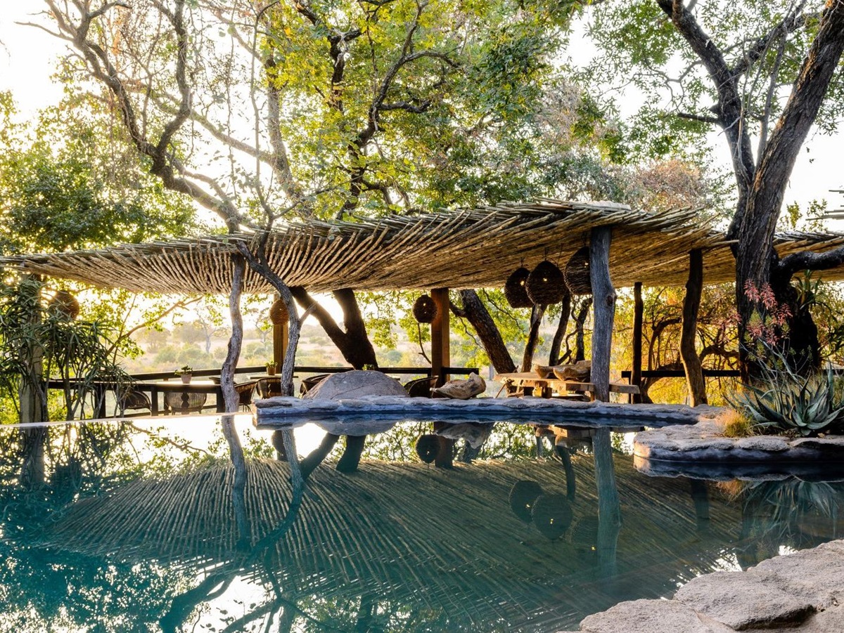 Pool at Singita Boulders Lodge in South Africa
