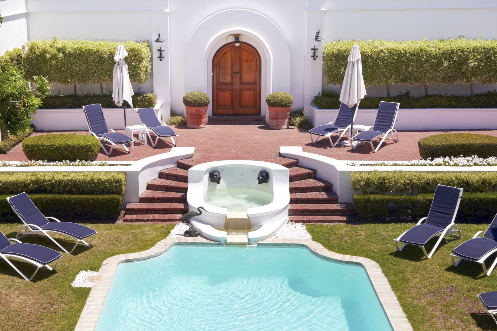 The pool at The Marine in South Africa 