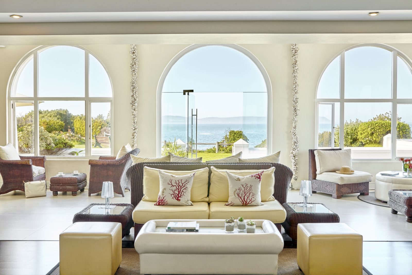 View from the sitting room at The Marine in South Africa 