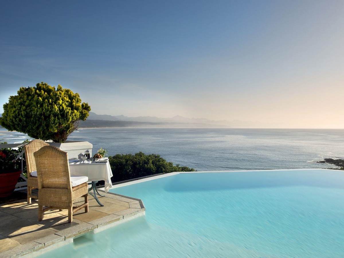 Main pool at The Plettenberg in South Africa