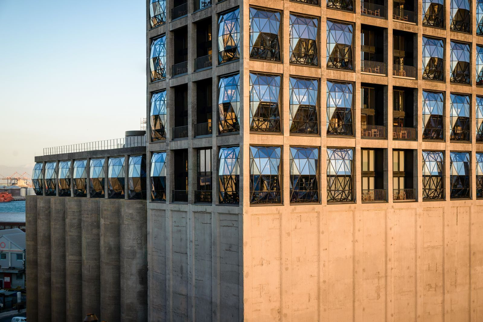 The exterior of The Silo Hotel in Cape Town