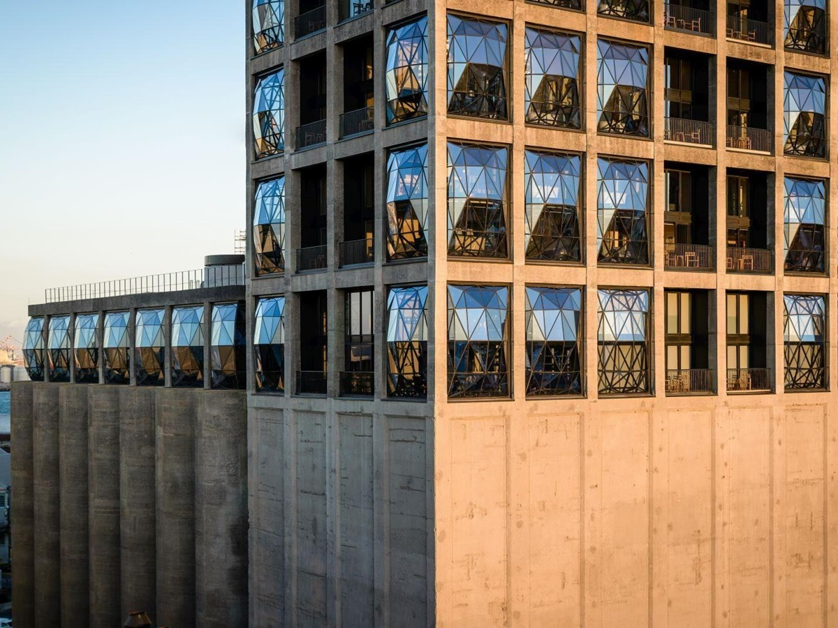 The exterior of The Silo Hotel in Cape Town
