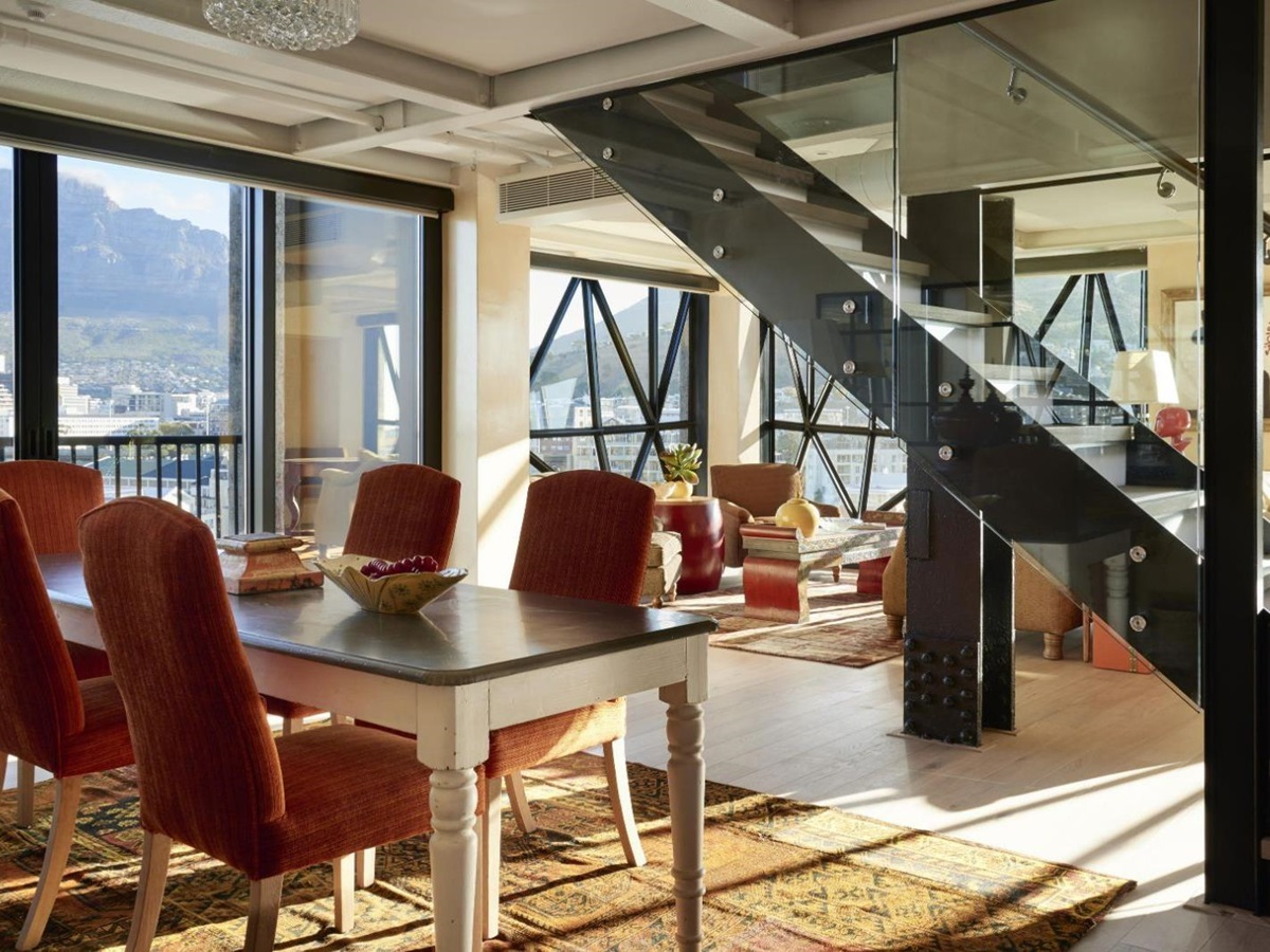 A family suite at The Silo Hotel in Cape Town