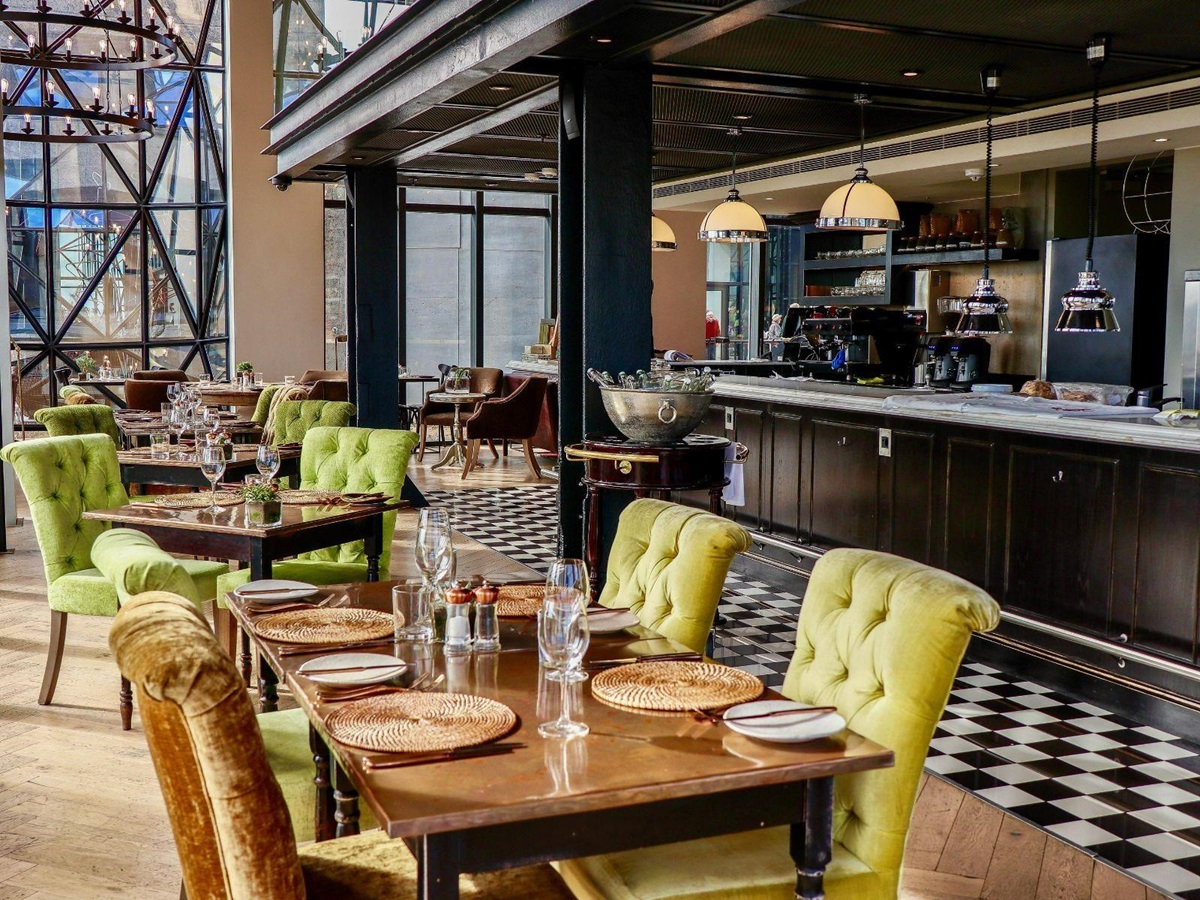 The Granary cafe at The Silo Hotel in Cape Town