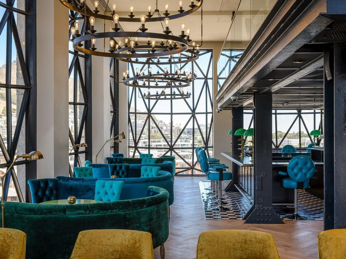 The Willaston Bar at The Silo Hotel in Cape Town