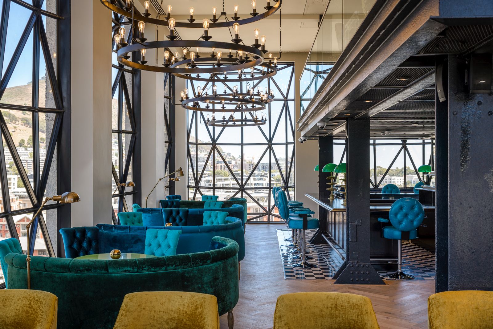 The Willaston Bar at The Silo Hotel in Cape Town