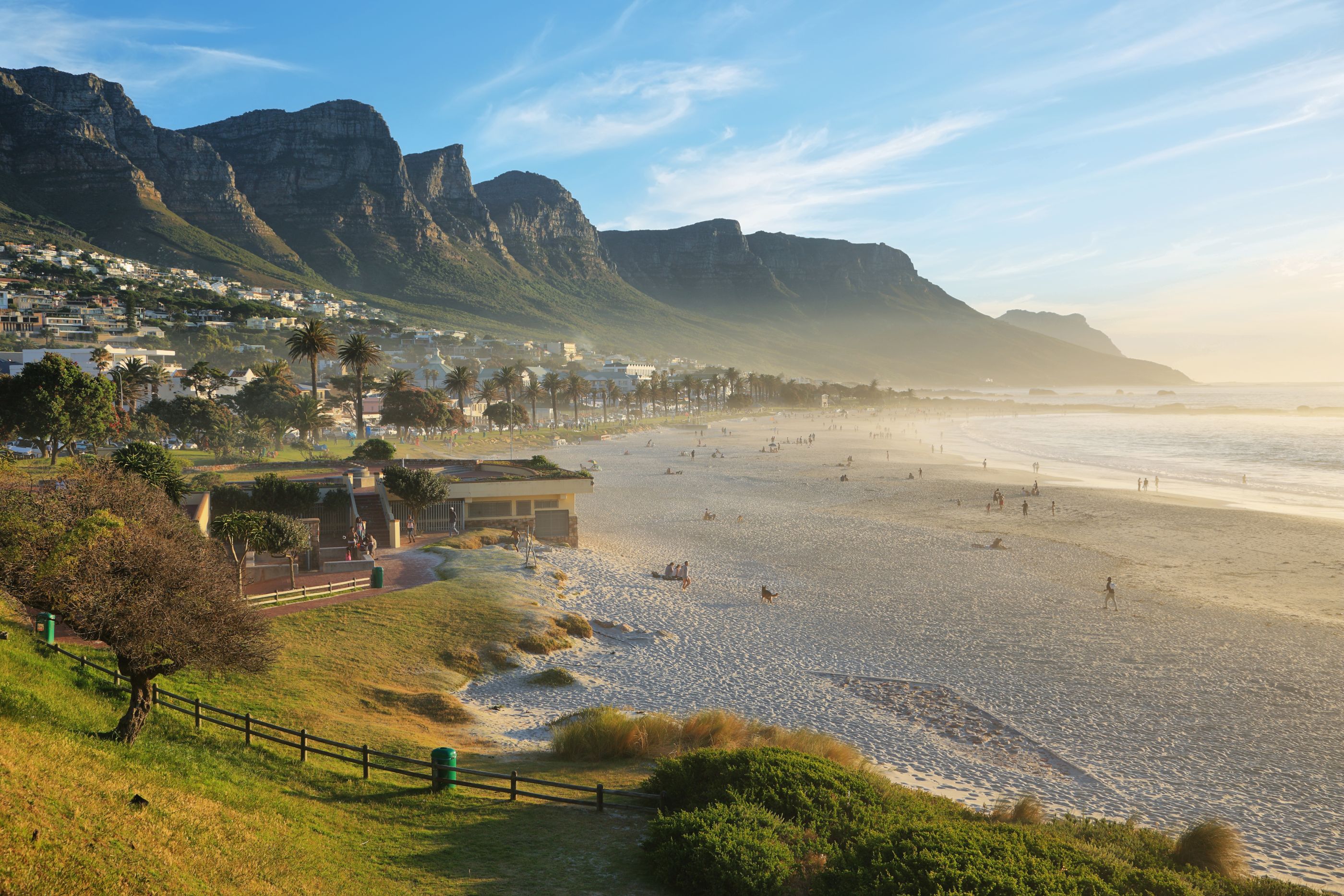 Camps Bay in Cape Town, South Africa