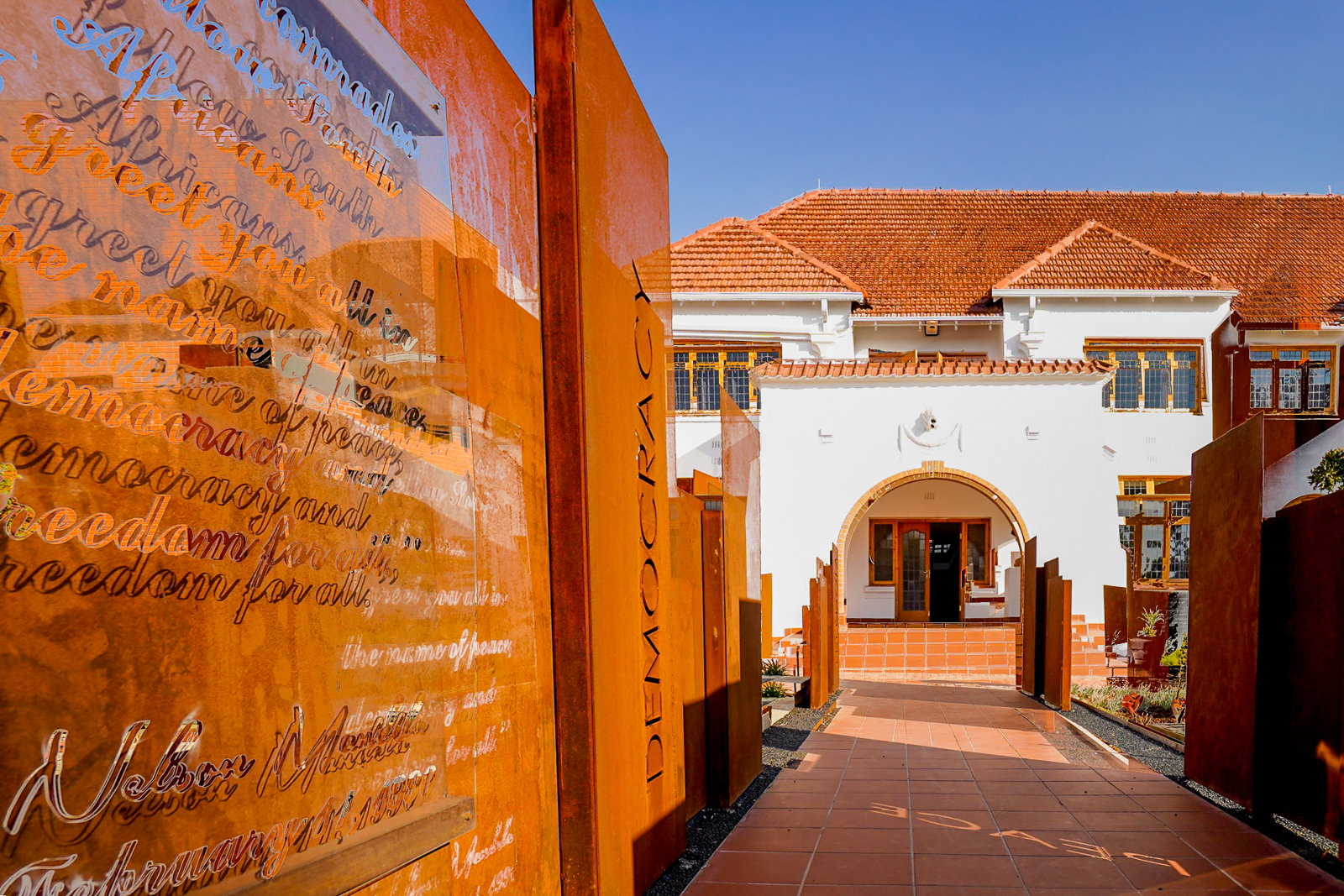 Entrance to Sanctuary Mandela