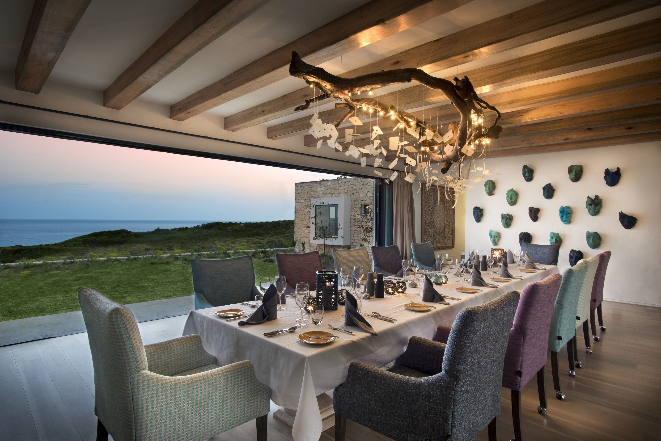 Dining at Morukuru Ocean House
