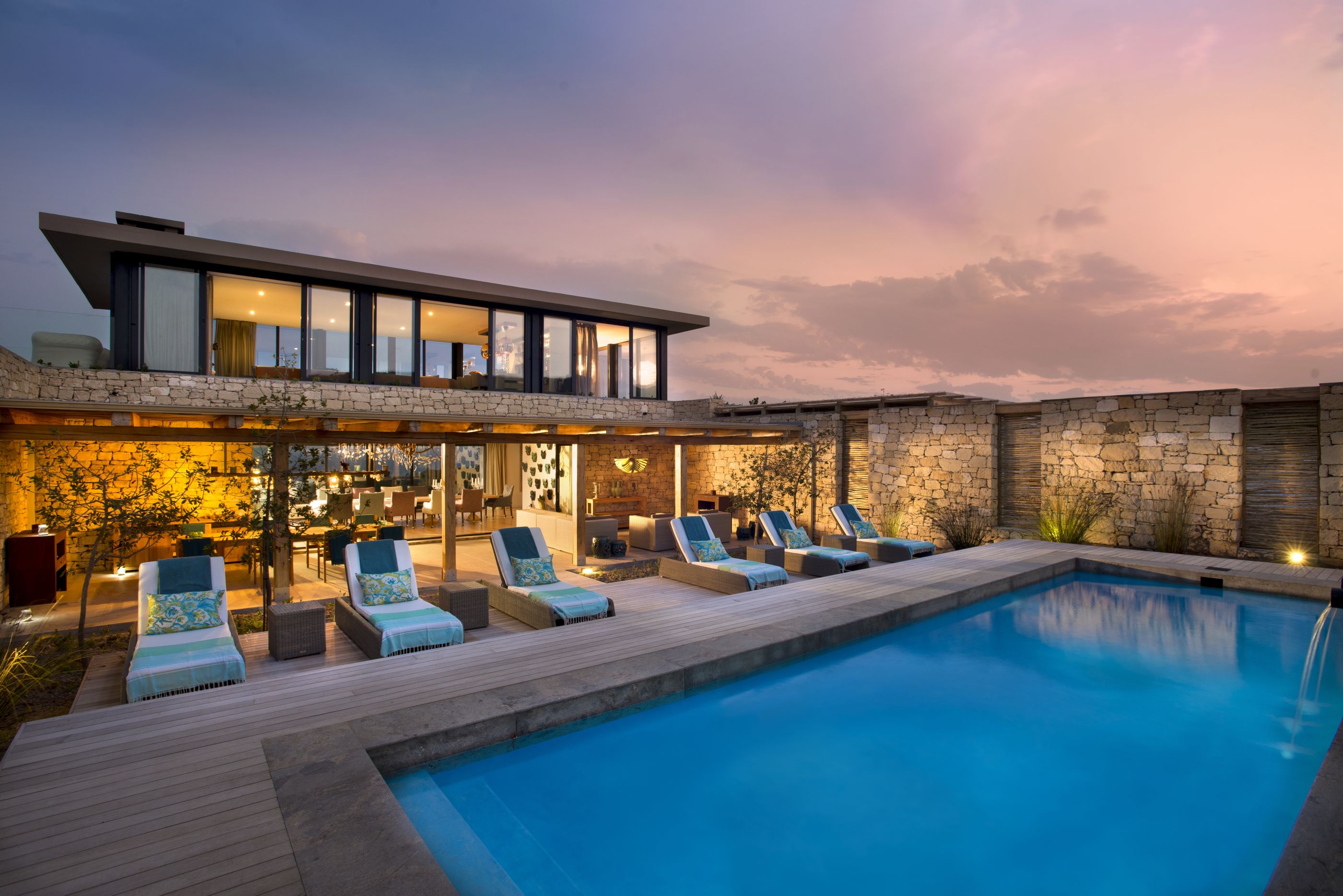 The pool at at Morukuru Ocean House