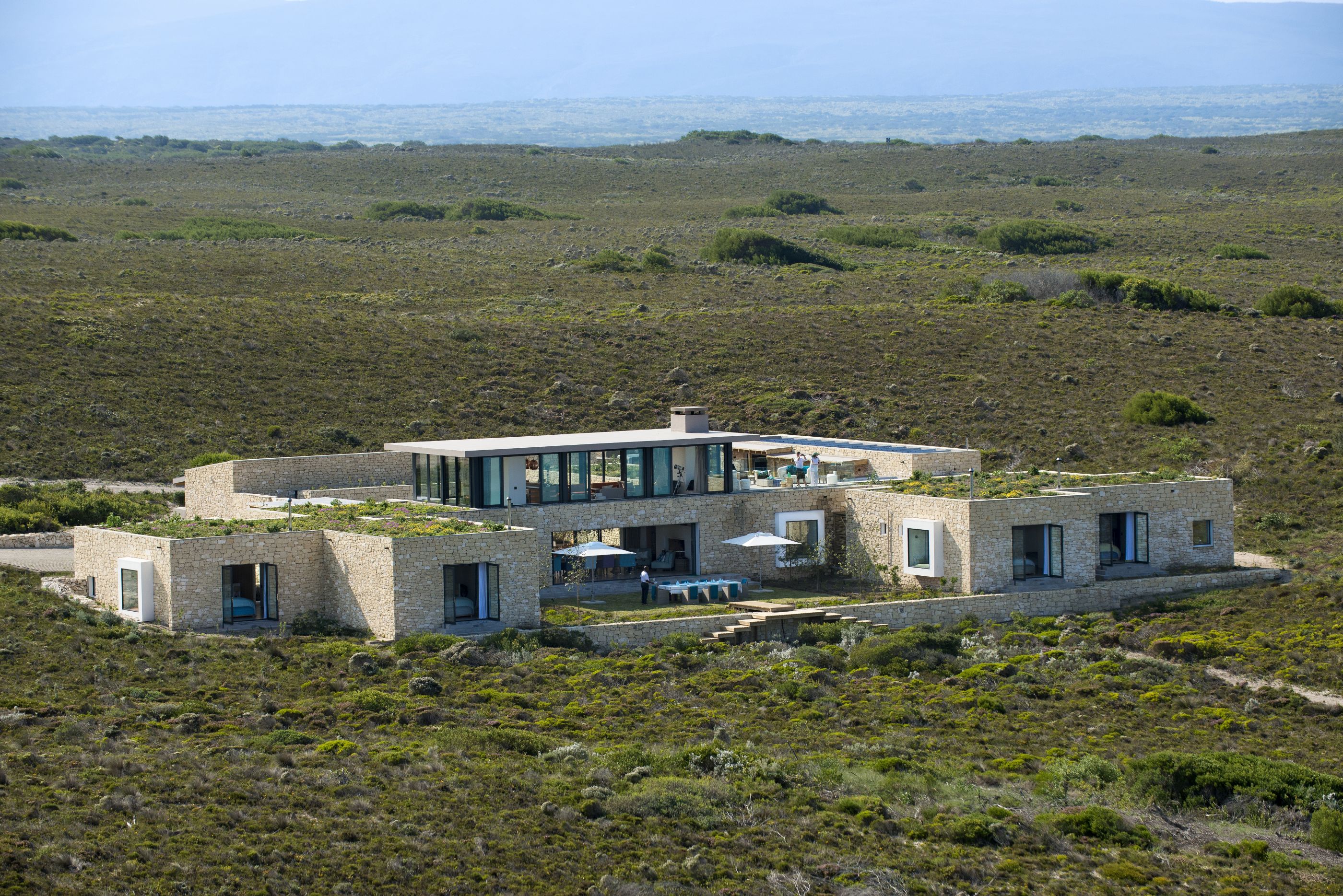 The exterior of Morukuru Ocean House