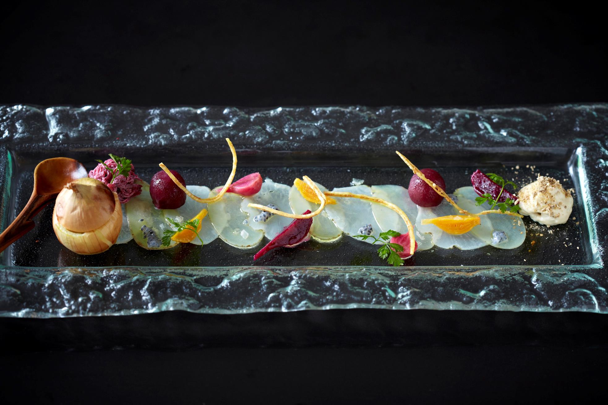Food served at The Greenhouse in South Africa