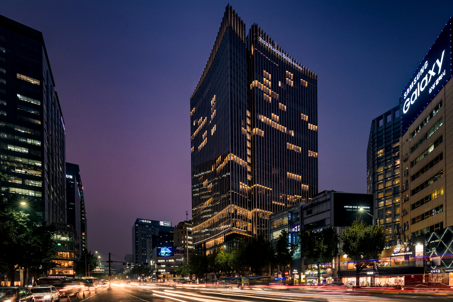 Exterior view of Four Seasons Hotel Seoul