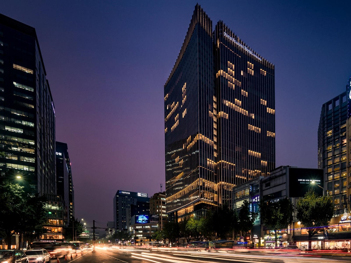 Exterior view of Four Seasons Hotel Seoul