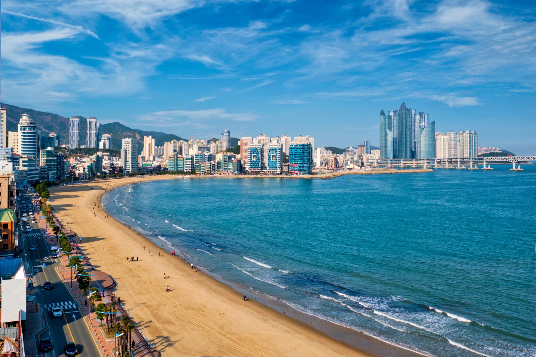 Haeundae Beach in Busan