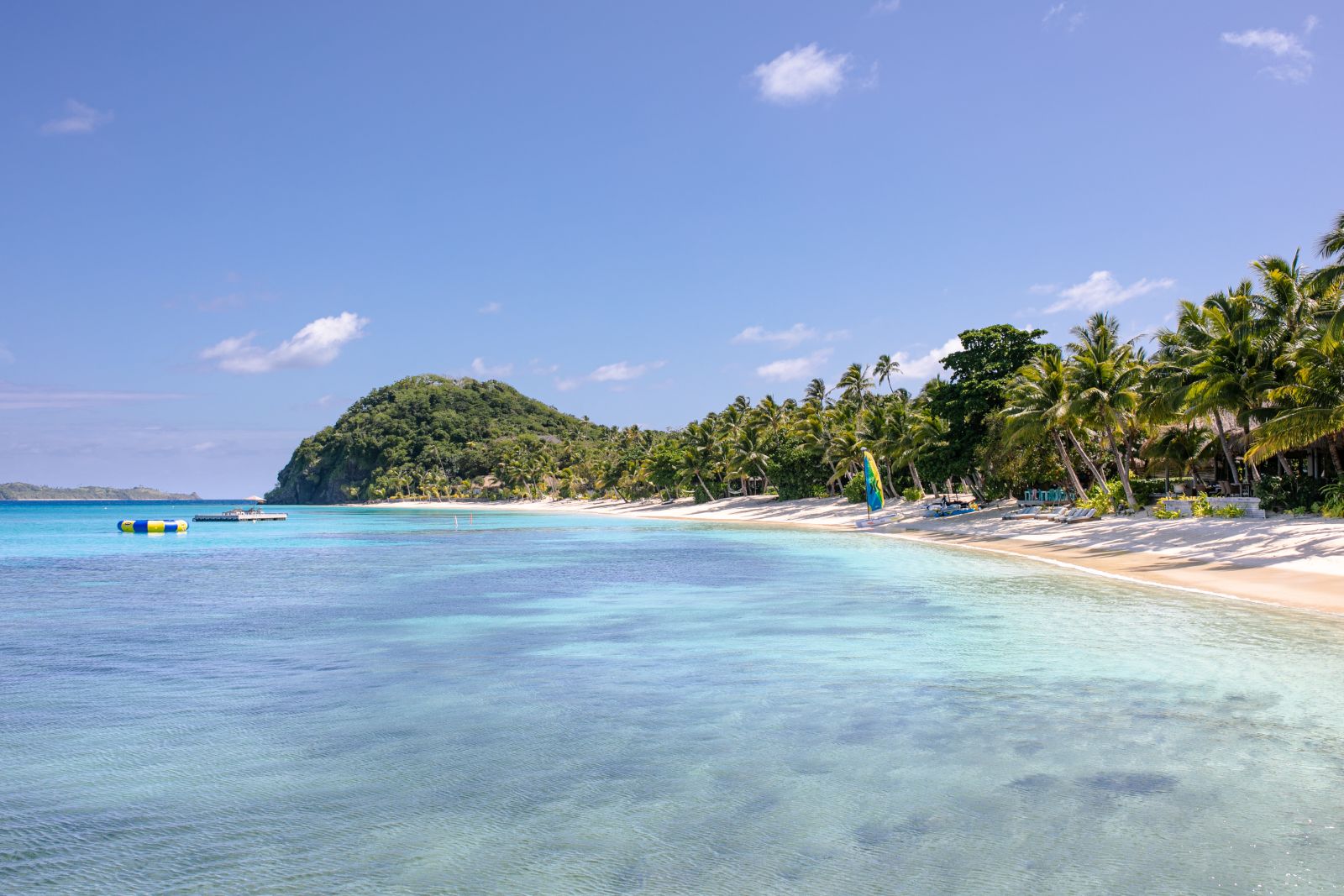 Watersports at luxury resort Kokomo Island in Fiji