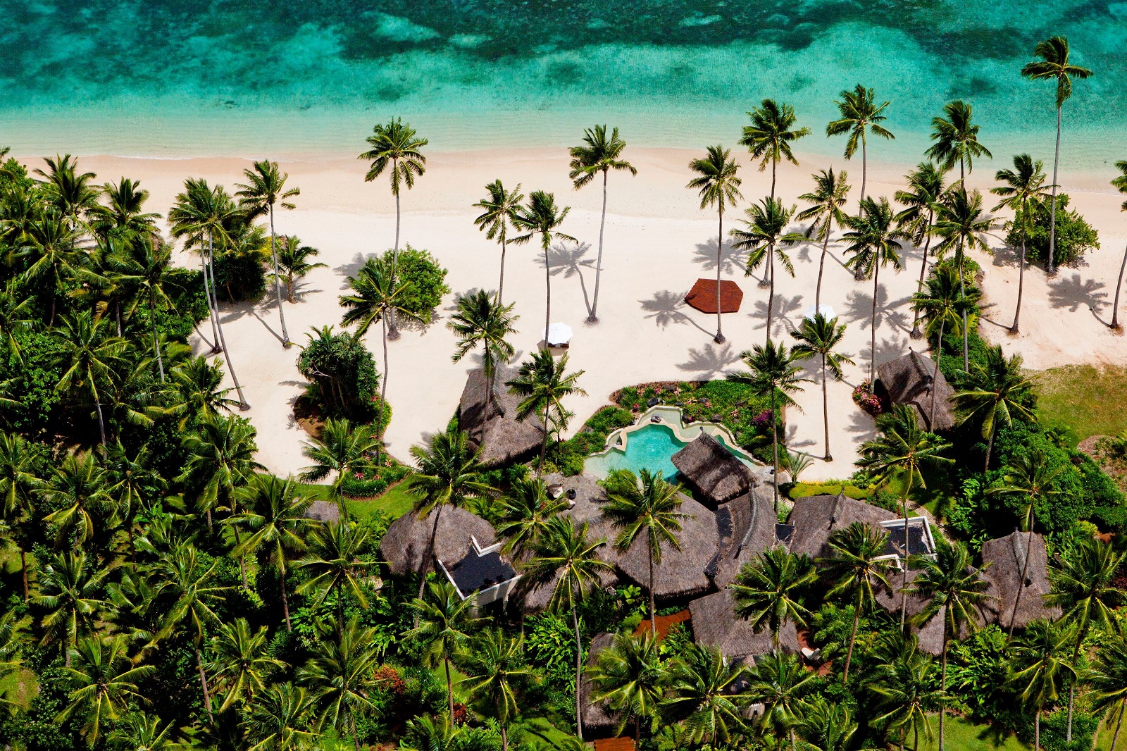 A villa at Laucala Plantation in Fiji