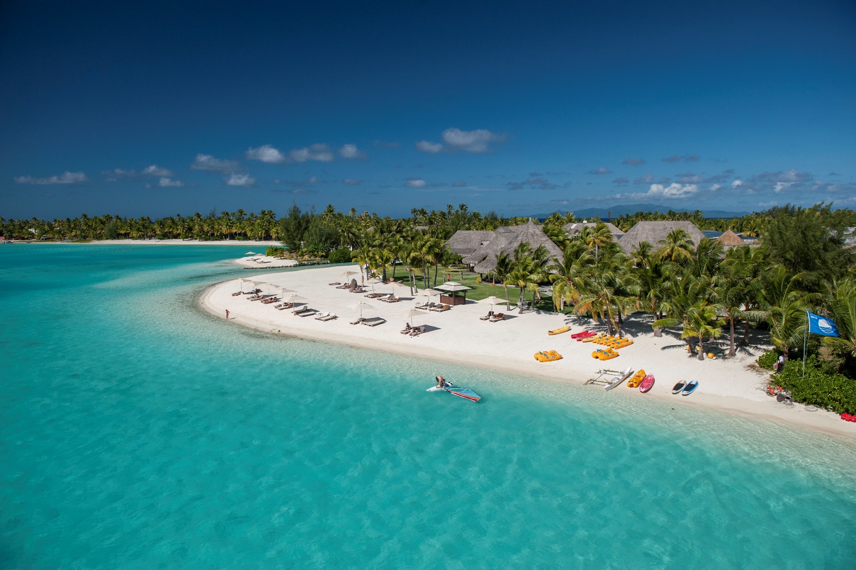 Beach sports at St Regis Bora Bora