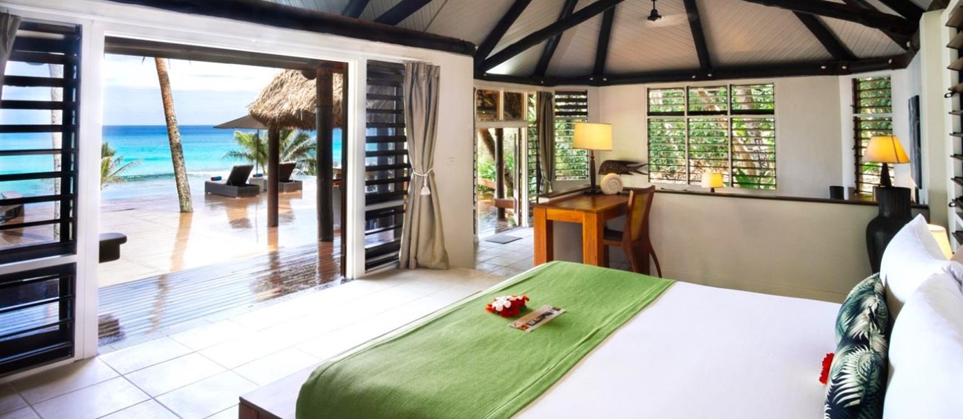 Honeymoon Suite at Yasawa Island Resort & Spa in Fiji in the South Pacific