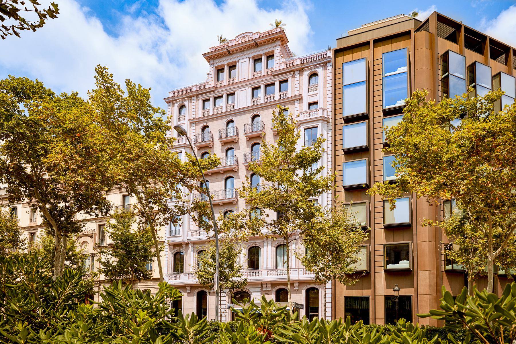 Exterior view of the Almanac Barcelona hotel