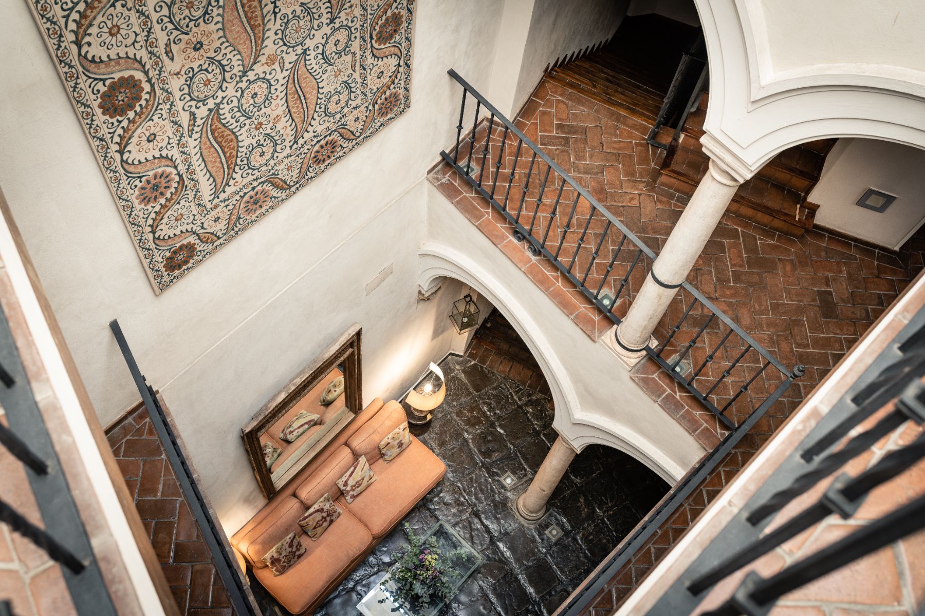 View from the upper floors of Corral del Rey in Andalusia
