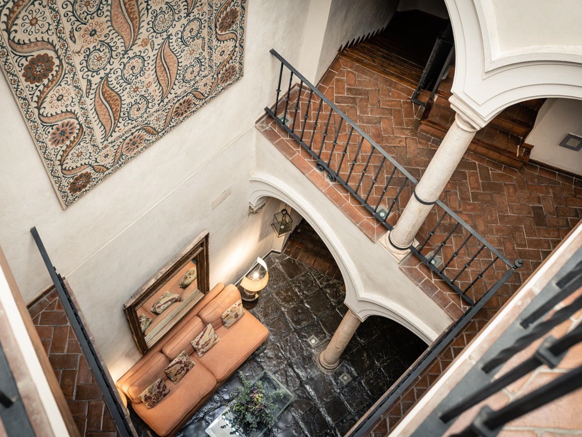 View from the upper floors of Corral del Rey in Andalusia