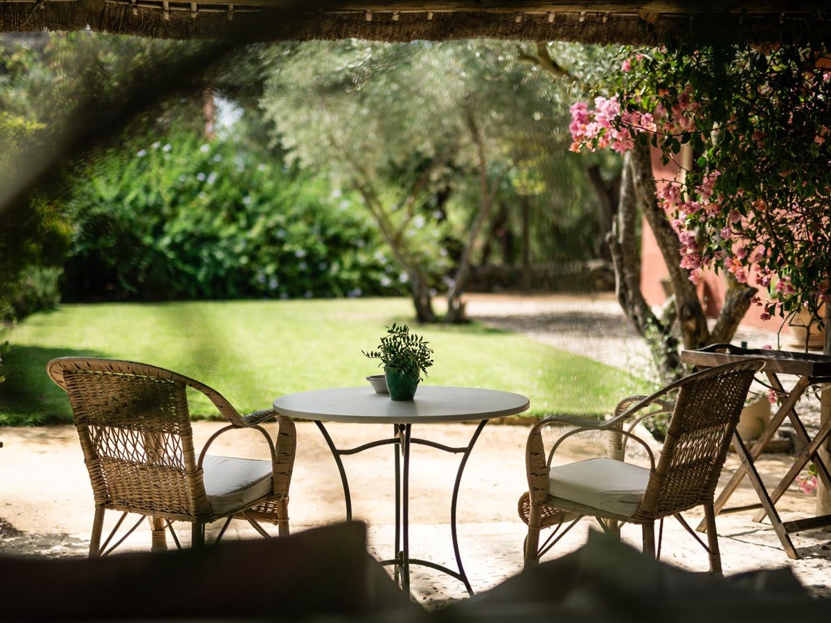 Gardens at Hacienda de San Rafael in Andalusia