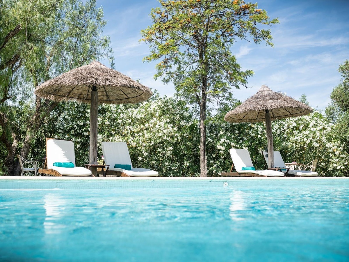 Swimming pool at Hacienda de San Rafael in Andalusia