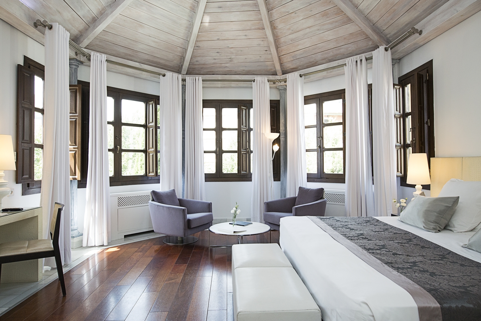 Junior suite at Hospes Palacio de Los Patos in Spain