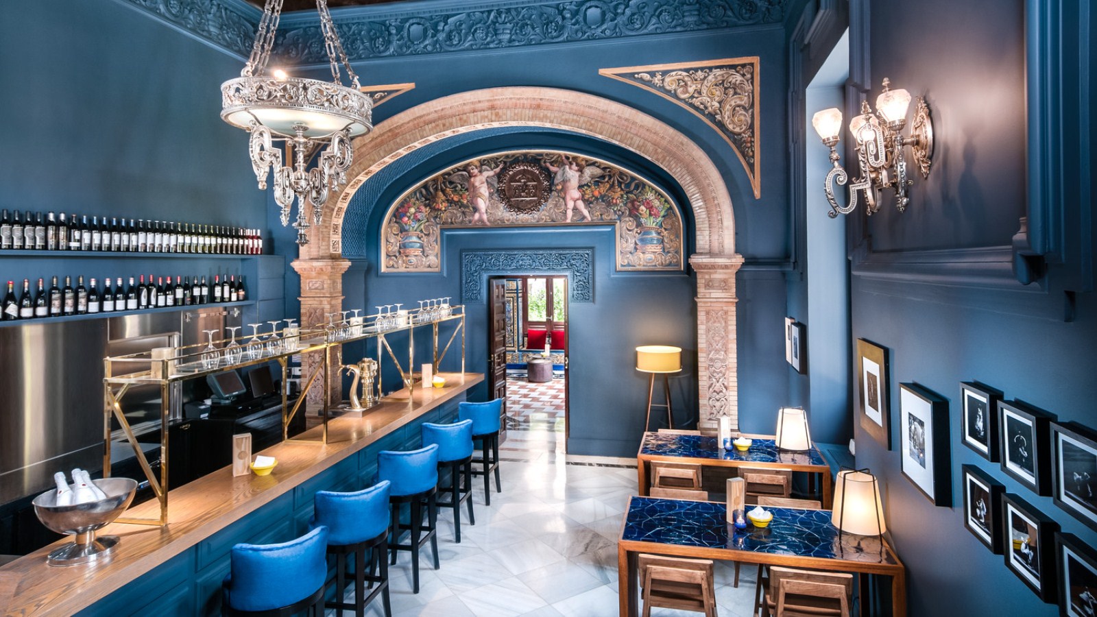 The tapas bar at Hotel Alfonso XIII Seville