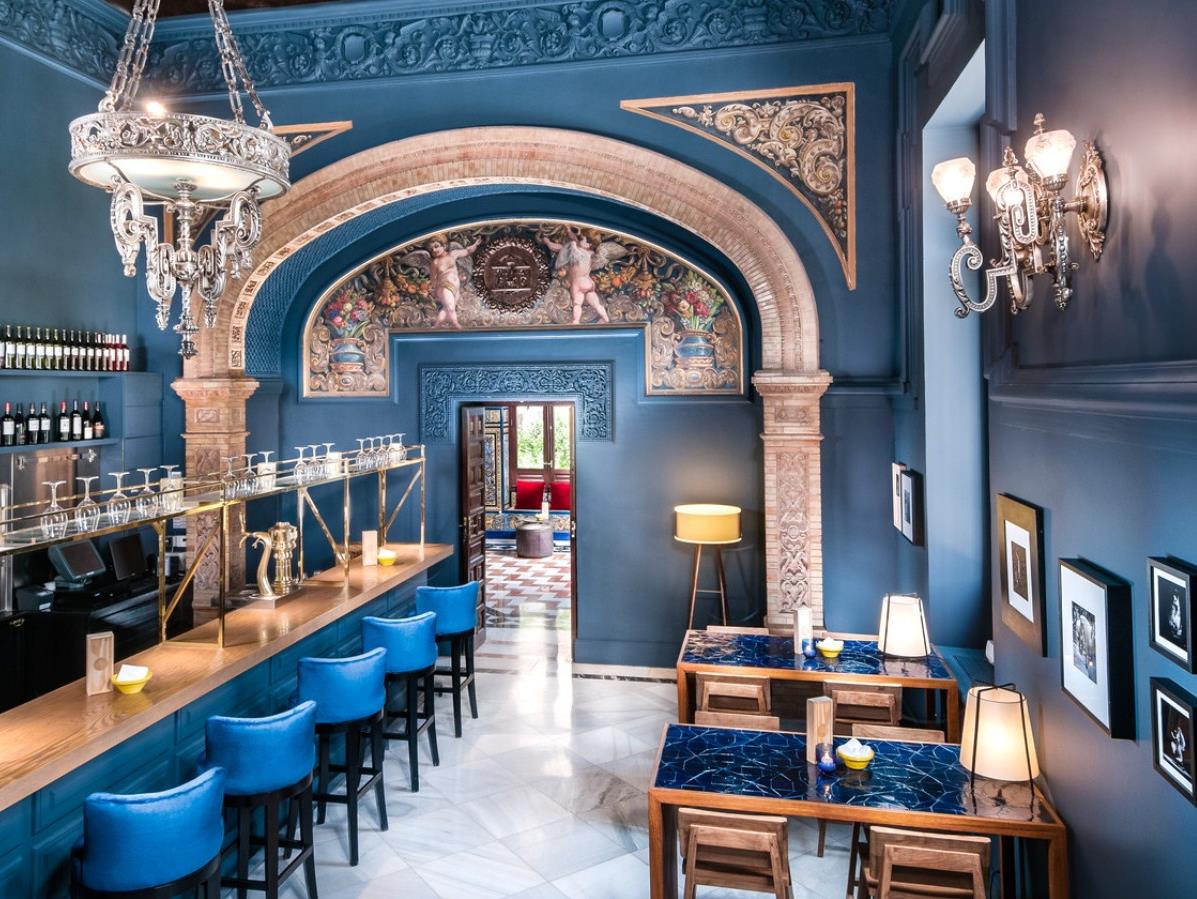 The tapas bar at Hotel Alfonso XIII Seville