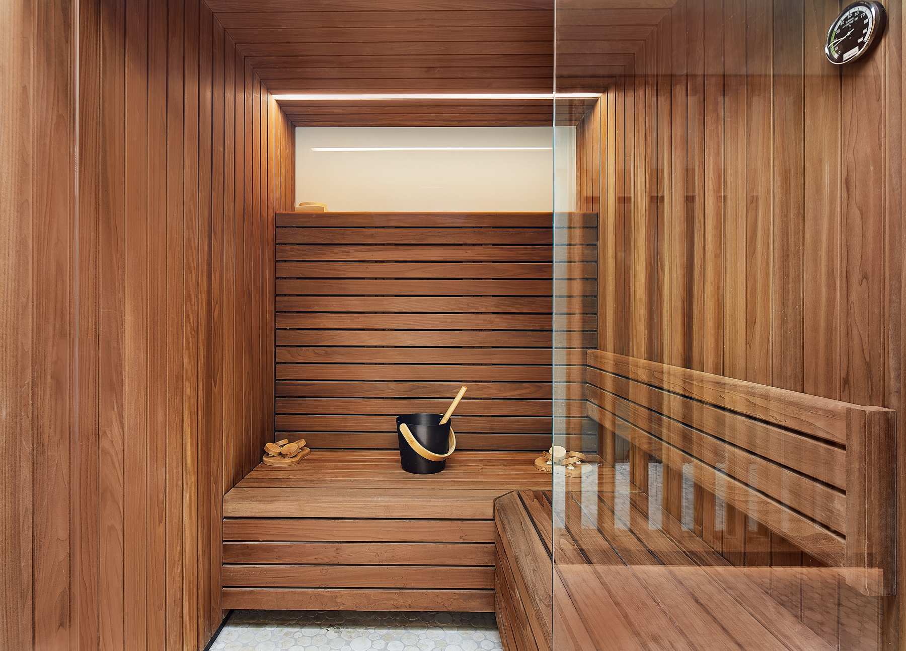 Sauna and spa at the Majestic Hotel & Spa in Barcelona