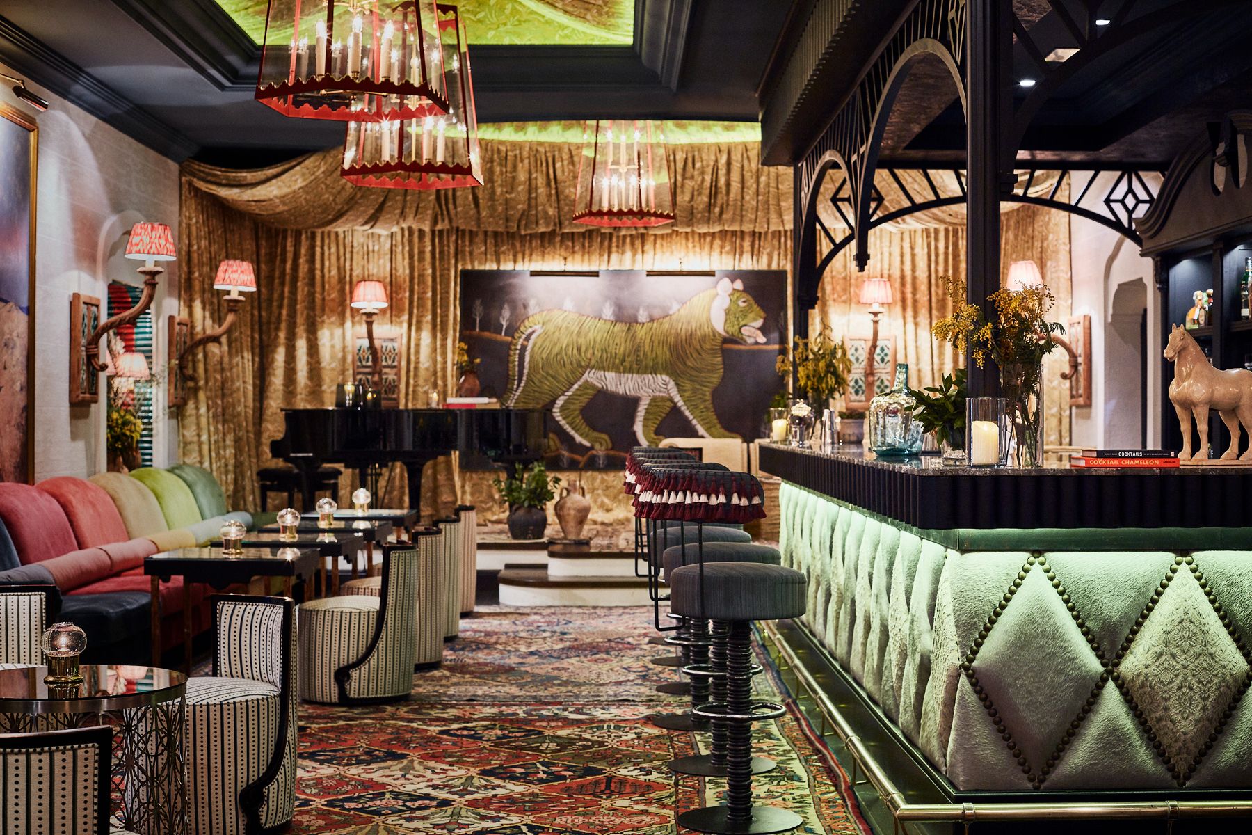 bar at Marbella Club in Spain