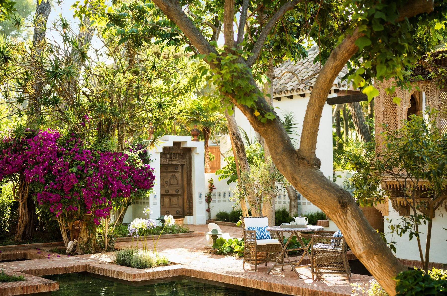 Wellness area at Marbella Club in Spain
