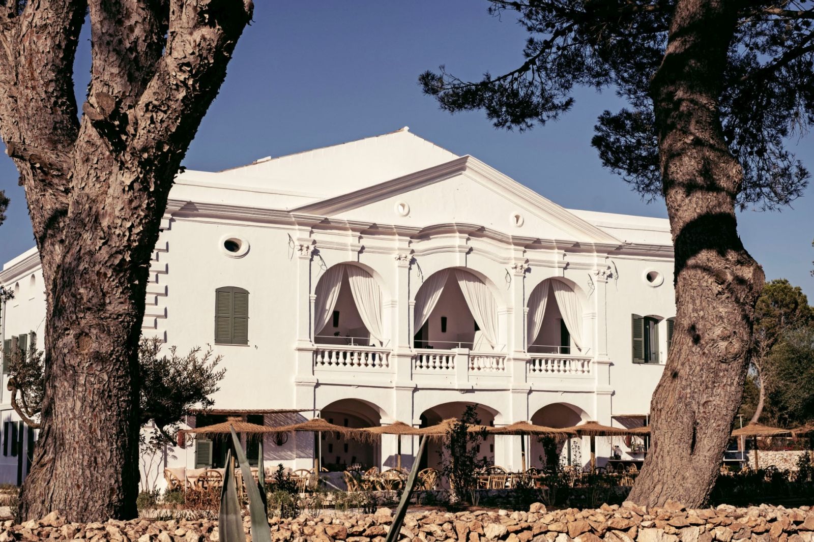 The exterior of the Menorca Experimental hotel