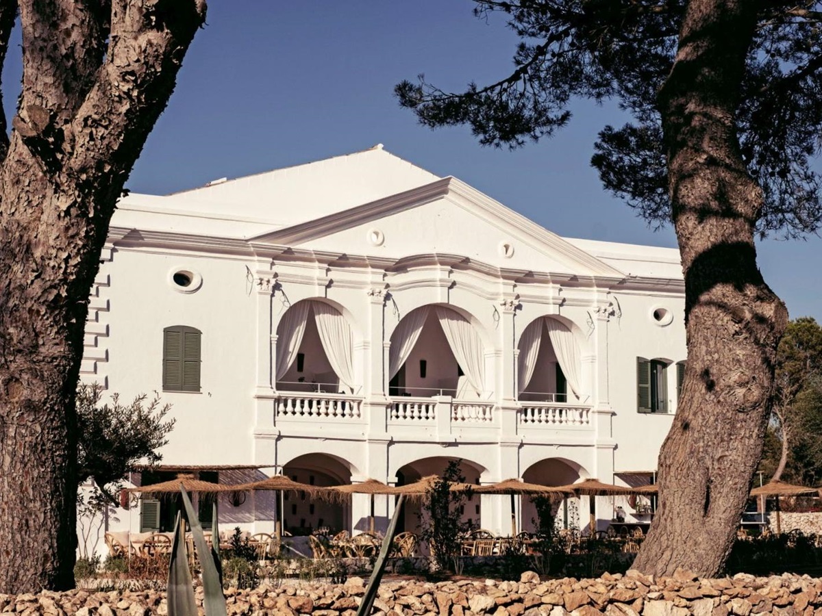 The exterior of the Menorca Experimental hotel