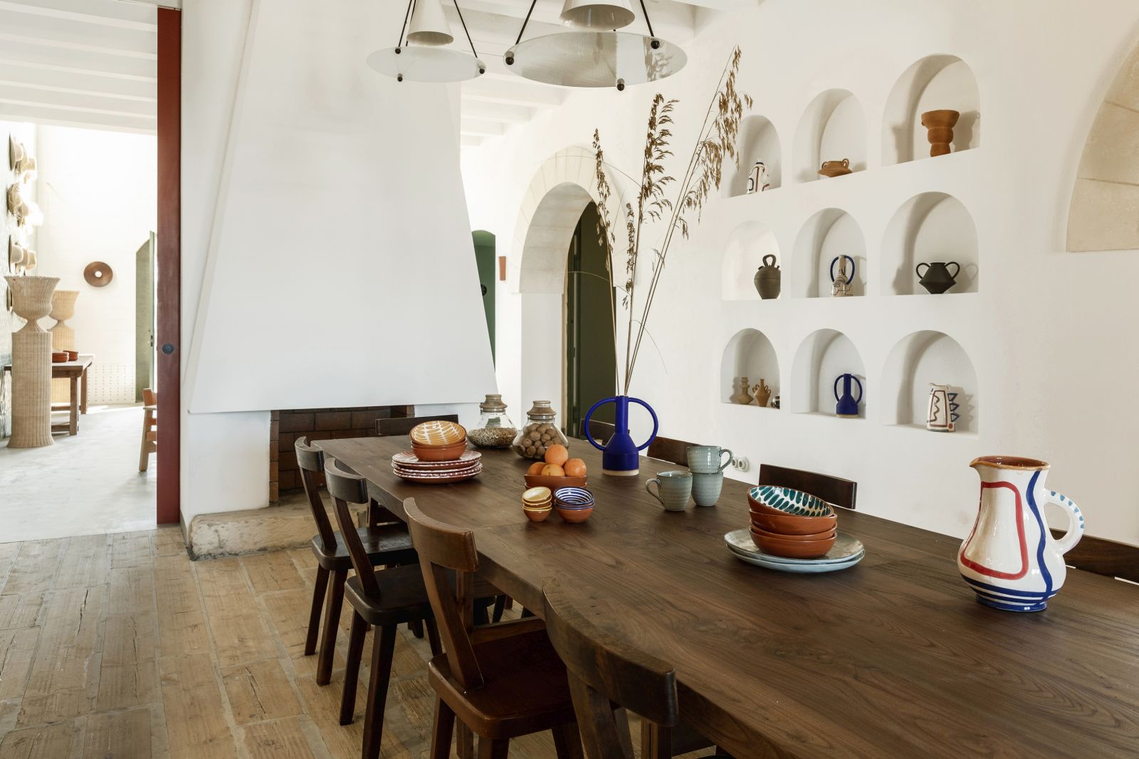 Dining area at the Menorca Experimental hotel